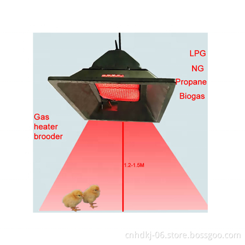 Farm heating equipment poultry chicken gas brooder THD2606